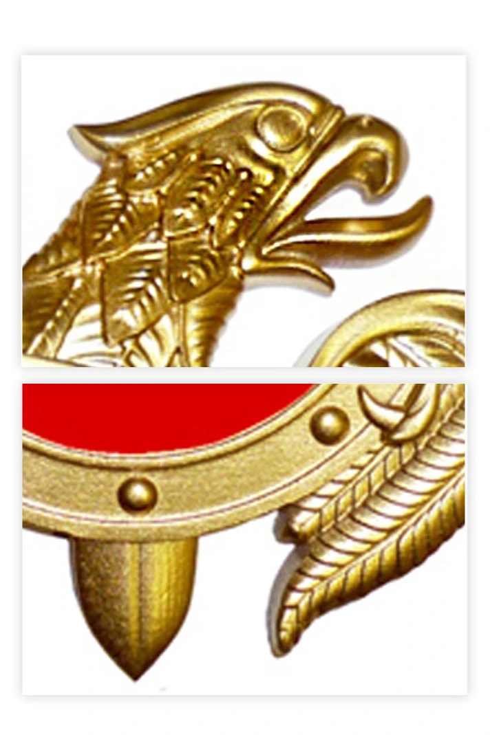 Купить Гербовую эмблему ФСО РФ 43х50 см барельеф краска