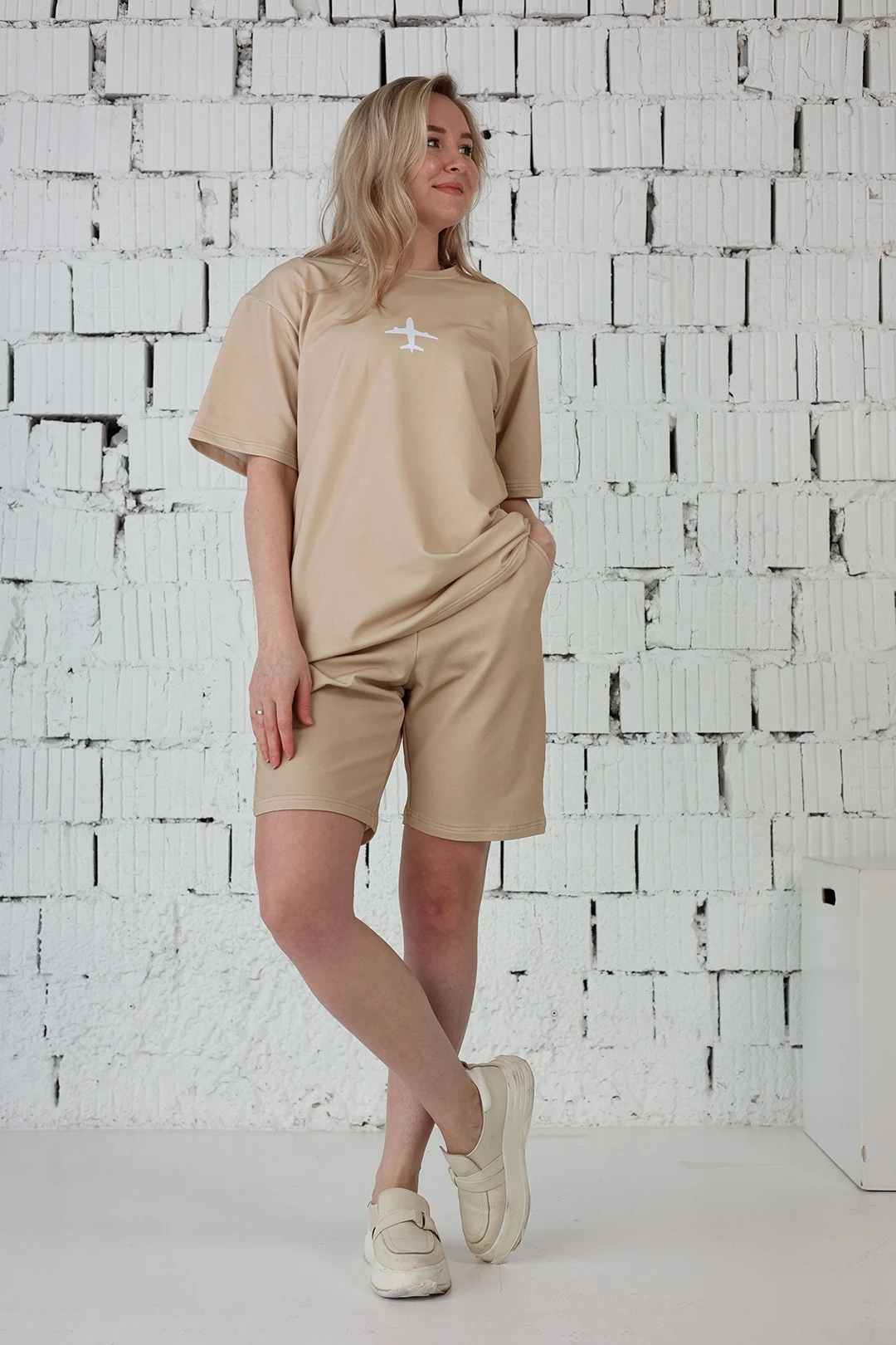 Купить спортивный костюм Спрайт унисекс из футера хб с полной запечаткой "Fly"