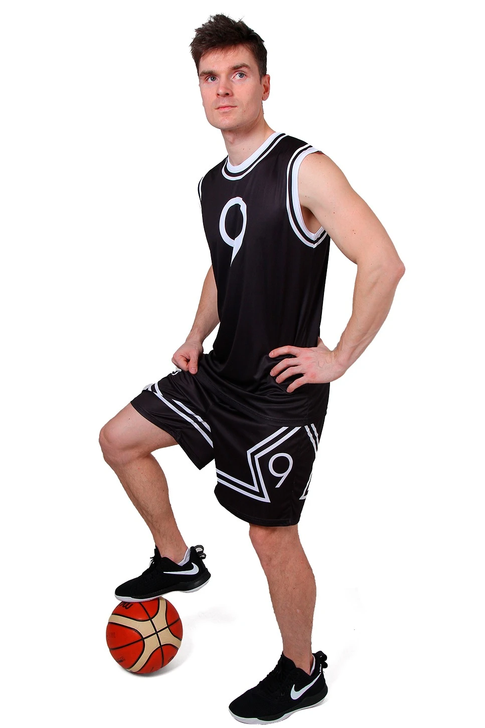 Баскетбольная форма Рассел мужская с полной запечаткой "PORTER"#5