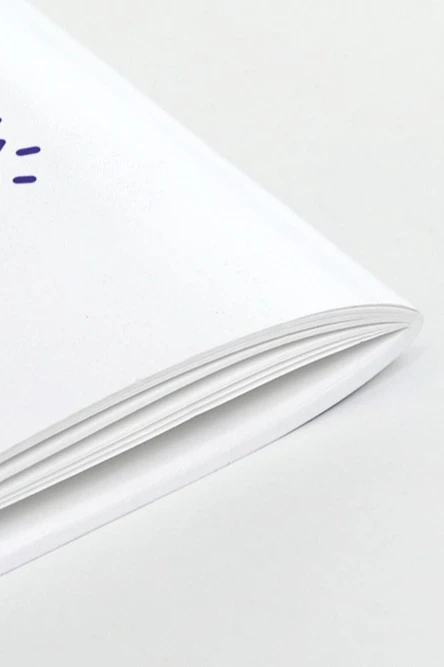 Блокнот фирменный А7 на скобе (40 листов без печати)#1 Блокнот фирменный А7 на скобе (40 листов без печати)#1