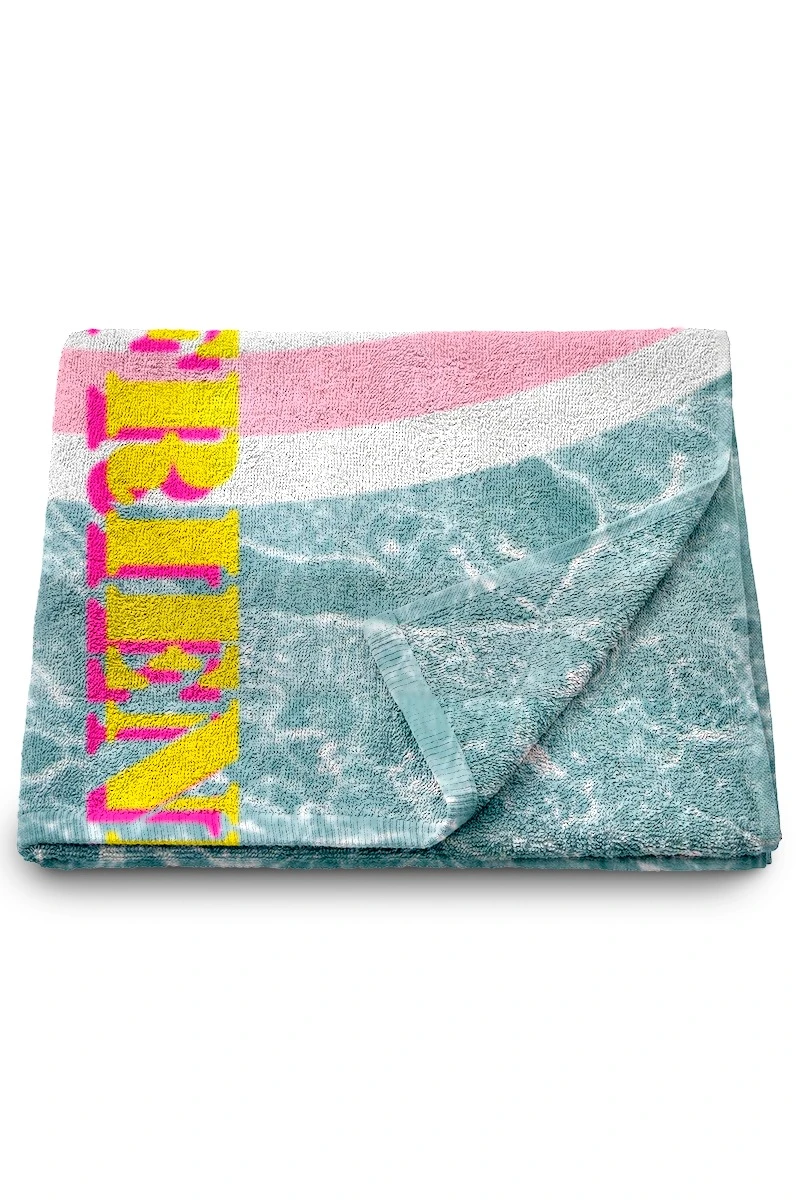 Купить полотенце махровое 50х90 cм с печатью (Color) "Best friend"