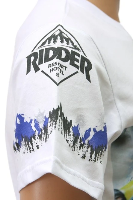 Футболка Степ унисекс однотонная "Team Ridder"#3