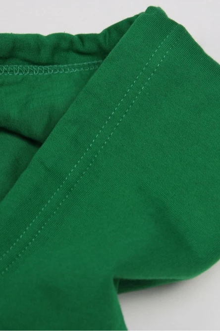 Толстовка Кенго из футера унисекс (Uvinal), однотонная зеленая#1