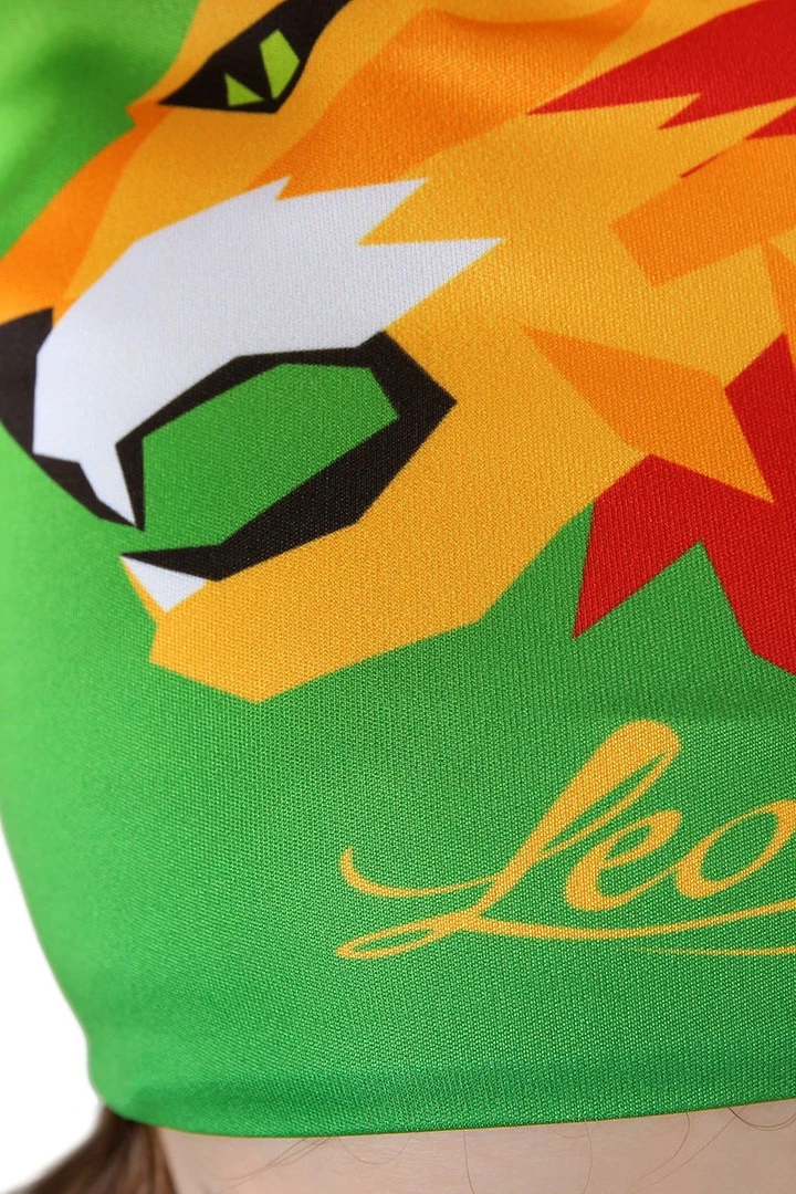 Шапка Сноу двухслойная детская, с полной запечаткой "Leo"#4