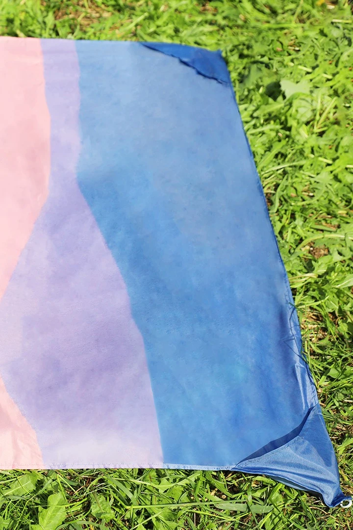 Плед Литтл для пикника 110х160 см (карманный), с полной запечаткой