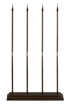 Арендовать подставку деревянную с основанием Пирамида (бук) 4 штока 2,5 м