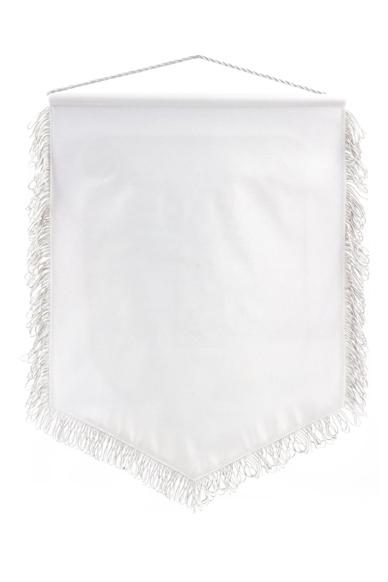 Вымпел Угол печатный с вышивкой из сатена с бахромой, 30х40 см "Academic University"#1