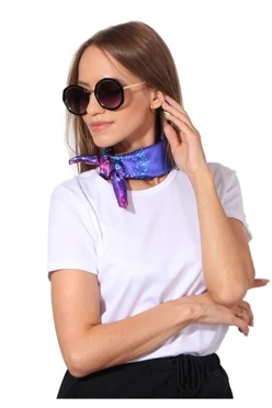 Платок Шанель 50х50 см, с полной запечаткой#2 Платок Шанель 50х50 см, с полной запечаткой#2