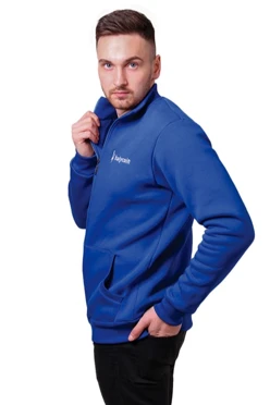 Купить синюю толстовку Томас  унисекс "Halycoin"