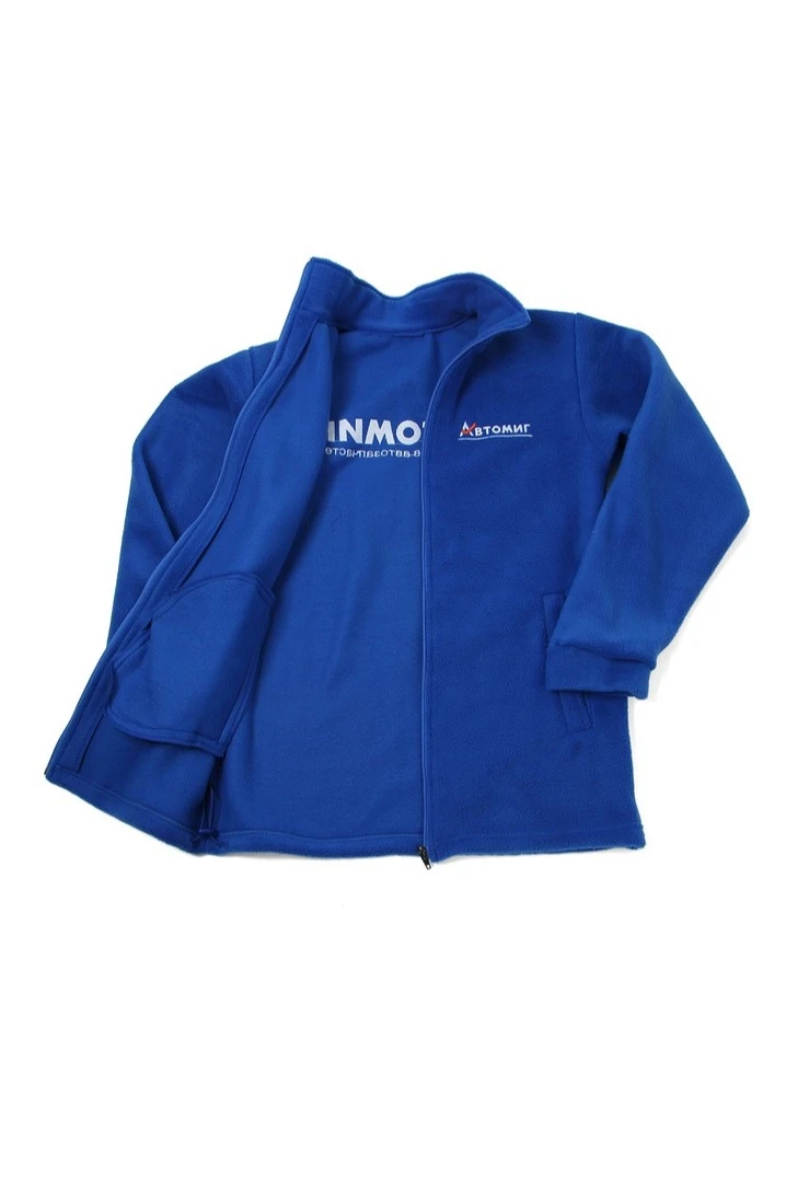 Толстовка Харисон флисовая без капюшона унисекс, однотонная "Automig"#2