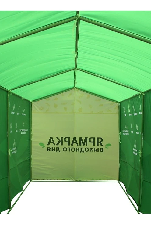 Палатка для промоакции и торговли (без козырька) 2х6 м#3