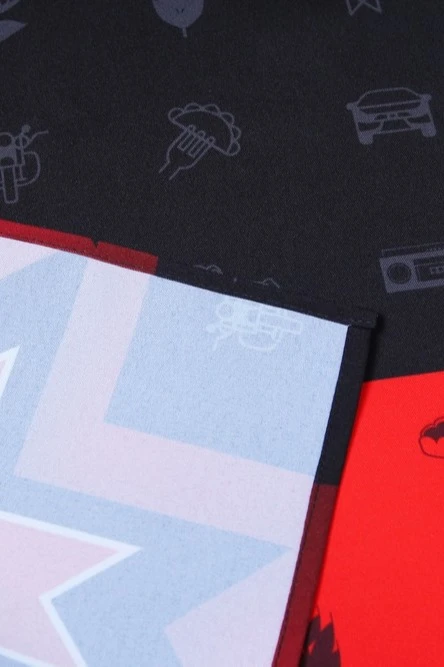 Передник Айс Бокс с прямым низом, с полной запечаткой "Udmurtia"#2