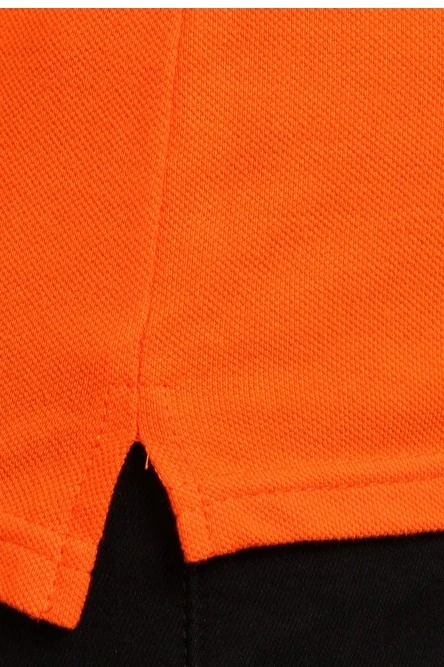 Поло Престиж женская (Modern) однотонная оранжевая (хлопок)#4