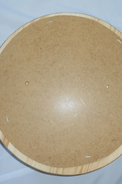 Основание деревянное Блин 1 шток, сосна светлая#1