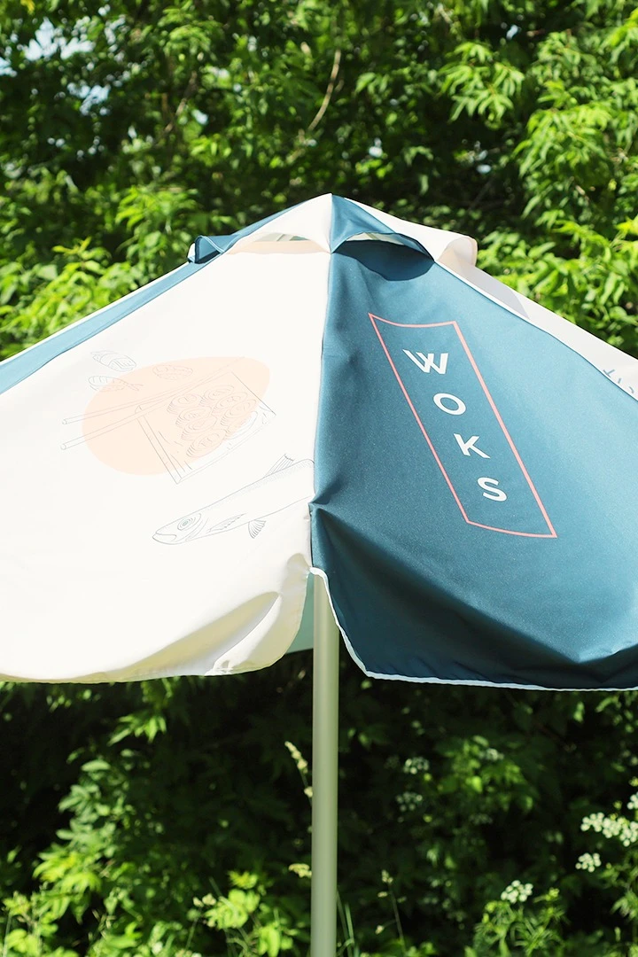 Купол для зонта Ницца сублимационный#1