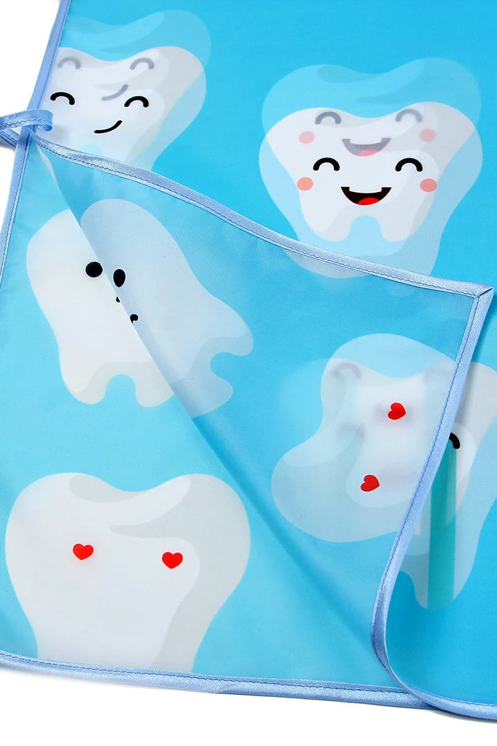 Накидка Инсайт 60х80 см, с полной запечаткой "DENTALCLINIC"#8 Накидка Инсайт 60х80 см, с полной запечаткой "DENTALCLINIC"#8