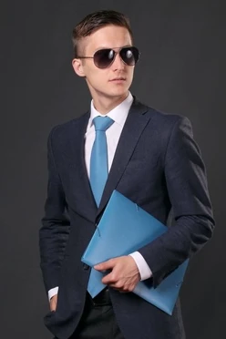 Купить галстук Босс мужской "Neon"