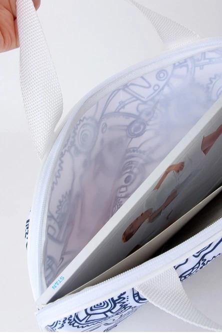 Сумка Ворд с ручками 25х35 см, с полной запечаткой "IDEA"#6