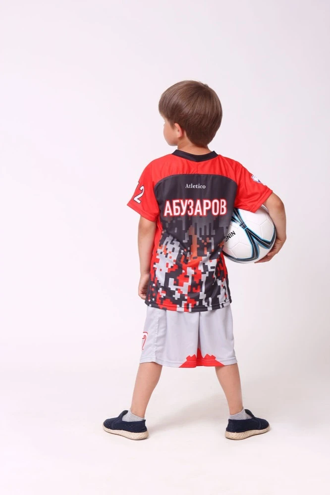 Футбольная форма Эйр детская комбинированная, с полной запечаткой#3