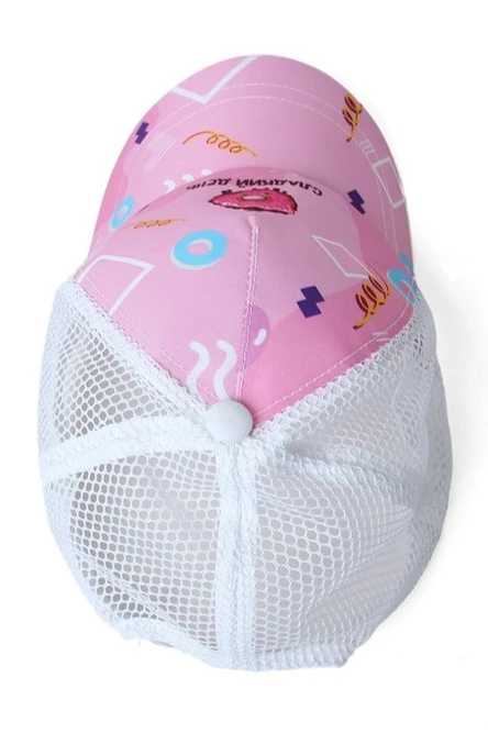 Бейсболка Вестерн облегченная с печатью на всей поверхности (полиэстер) "Candy day"#6