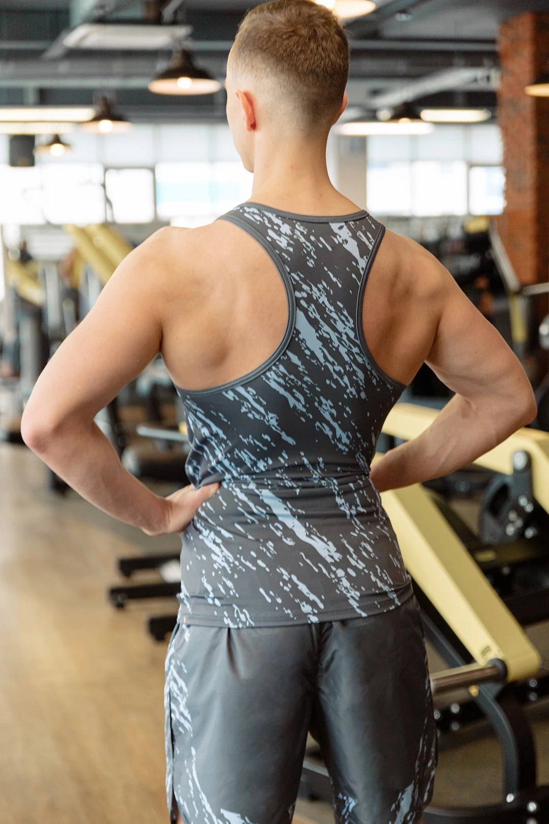 Борцовка Чарли мужская с полной запечаткой "Sport Line"#4