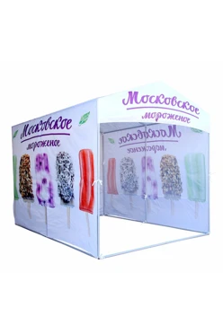 Тент с полной запечаткой (без козырька) 2х3 м#1 Тент с полной запечаткой (без козырька) 2х3 м#1