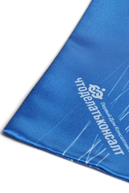 Косынка Франтон 30х40 см, с полной запечаткой "The first consulting house"#4