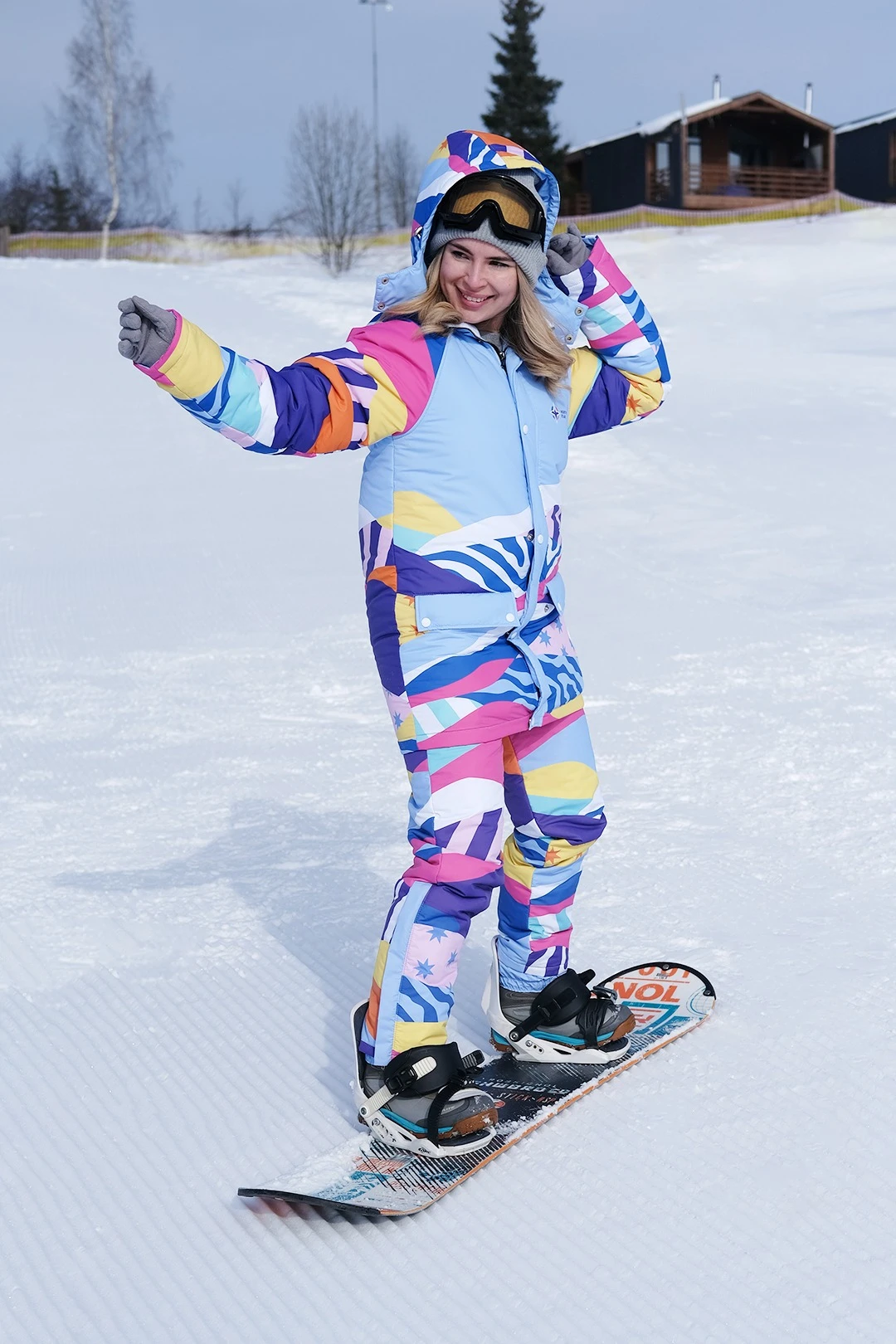 Костюм Гонг на синтепоне унисекс, с полной запечаткой "Nort star"#2