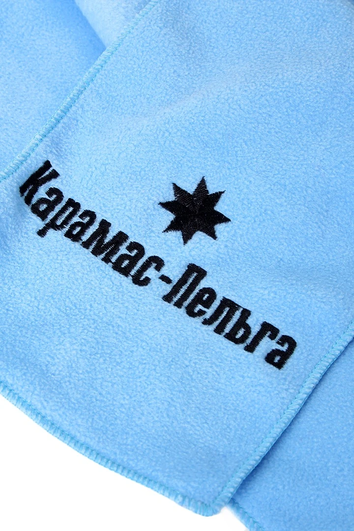 Шарф флисовый однослойный 15х150 см, однотонный  "Karamas-Pelga"#2