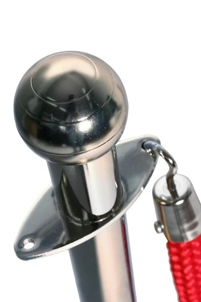 Канат для мобильной стойки ограждения под серебро#2