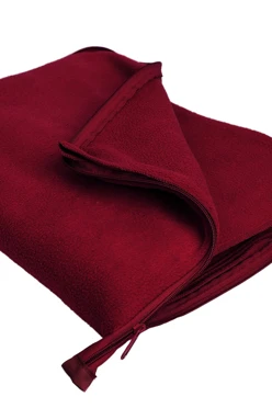 Купить бордовый плед Трансформер флисовый 155х170 см