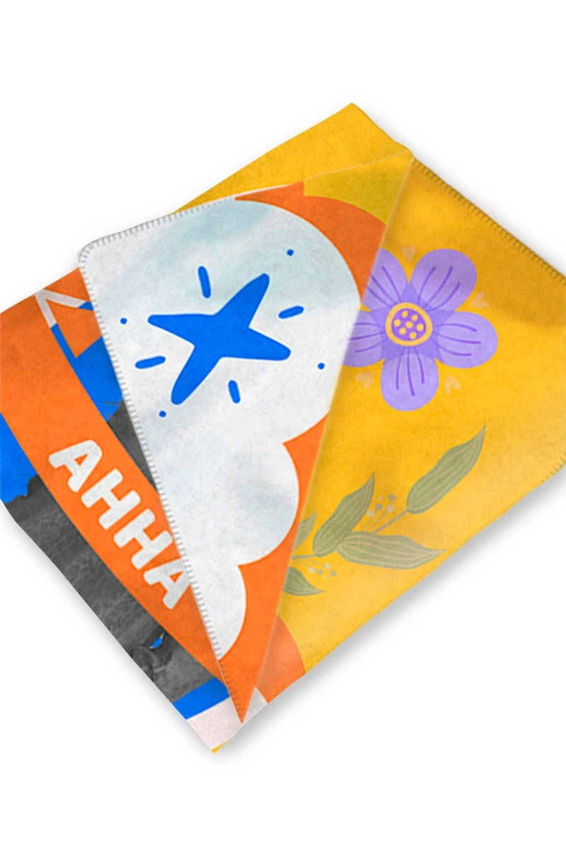 Купить плед Палитра флисовый 150х200 см, с принтом "Anna"