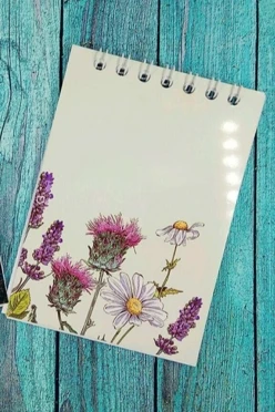 Блокнот фирменный А7 на пружине 40 листов#1 Блокнот фирменный А7 на пружине 40 листов#1