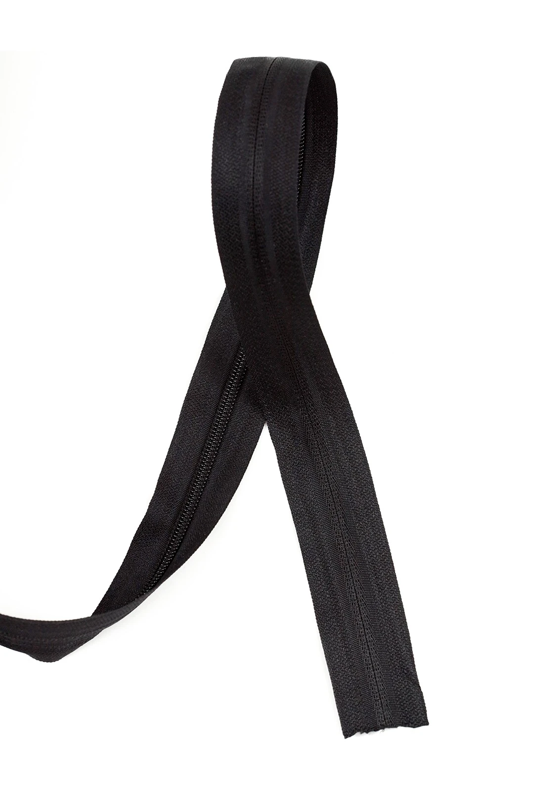 Молния спиральная реверсивная в рулоне 18 300 см, тип 5, черная#2