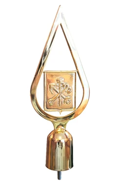 Купить навершие с вырезным гербом Санкт-Петербурга пластиковое