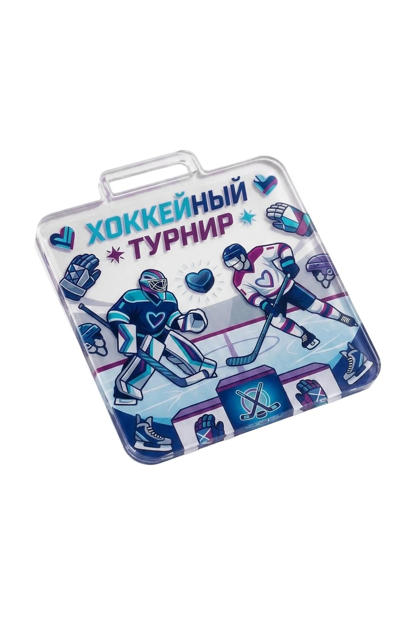 Медаль из акрила АК6039 Квадрат 60 мм с печатью#3 Медаль из акрила АК6039 Квадрат 60 мм с печатью#3