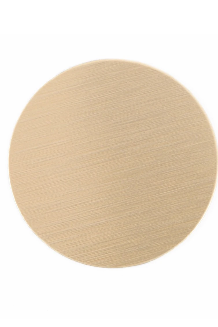 Купить вкладыш царапанный односторонний 50 мм 0,5 мм 50 шт, золото