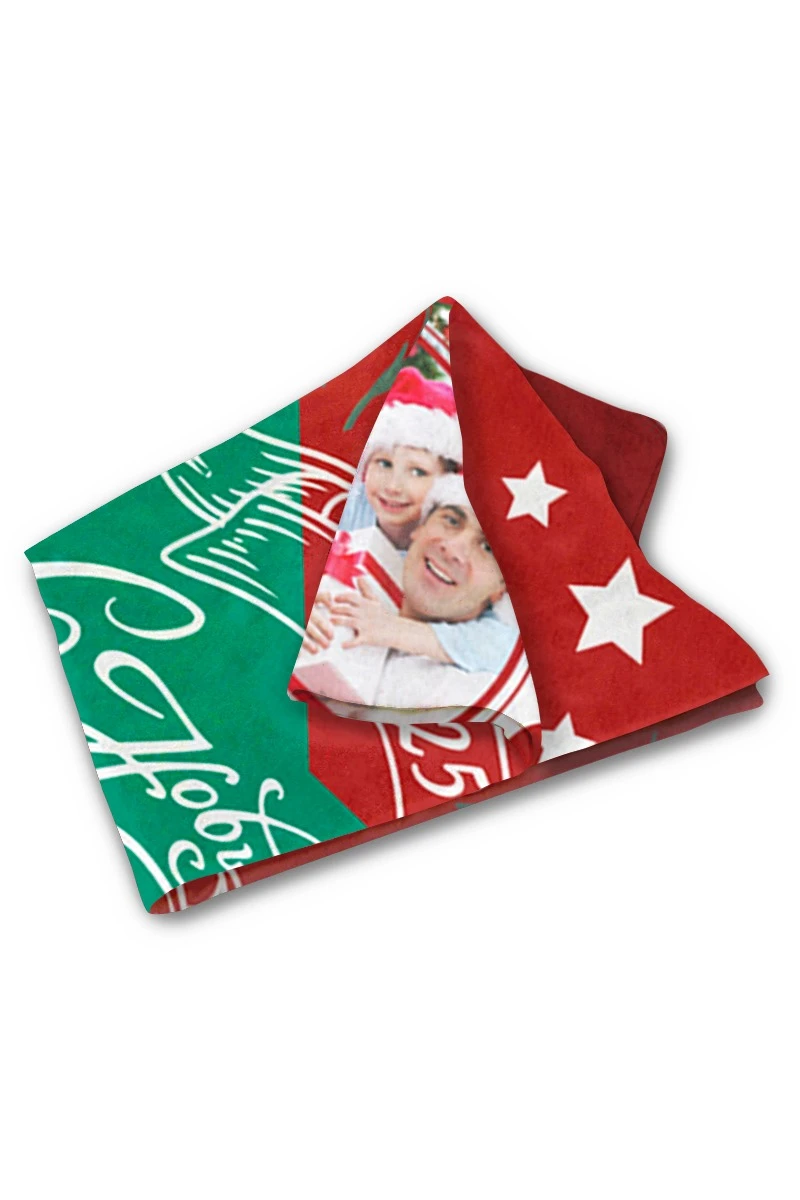 Купить плед Палитра флисовый 120х150 см (односторонний), с принтом "With the new 2025"