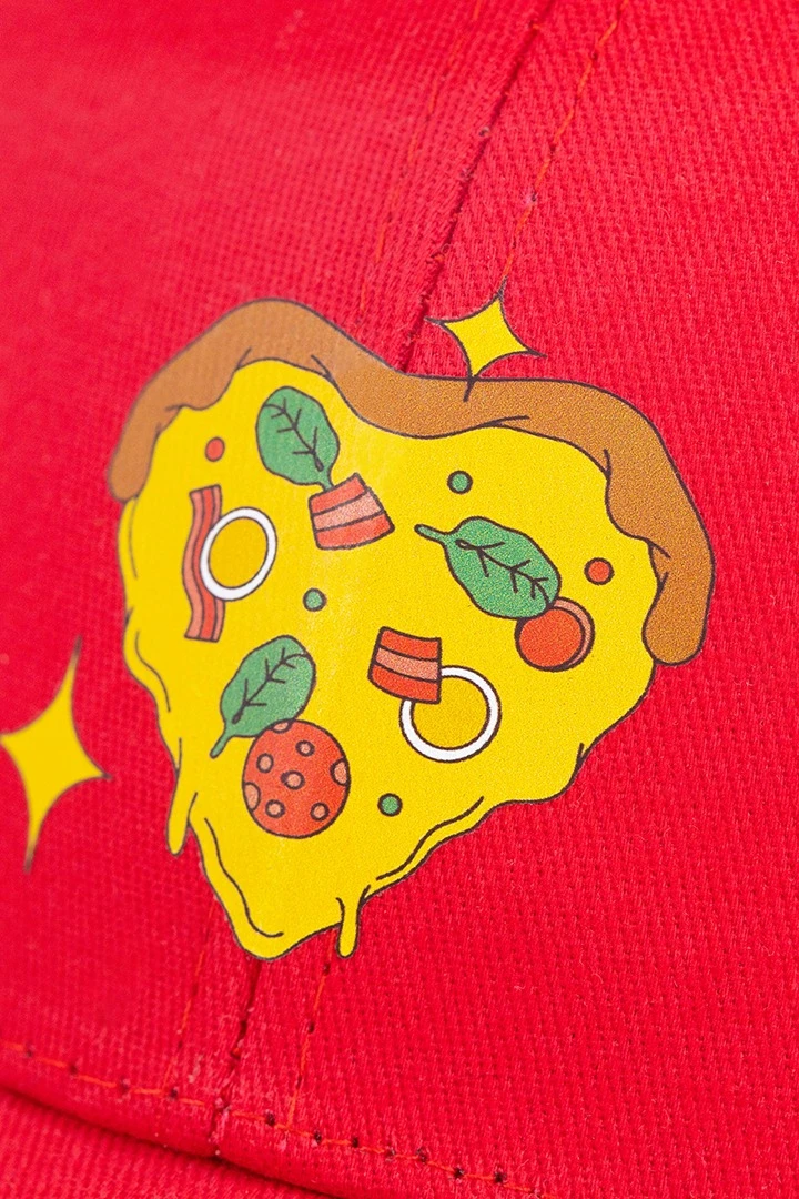 Бейсболка Брент шестиклинка взрослая, однотонная красная (хлопок)#2