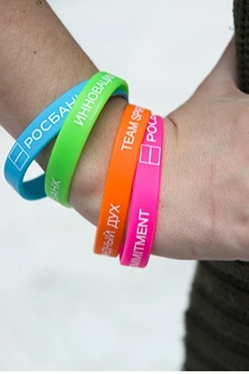 Купить женский силиконовый браслет