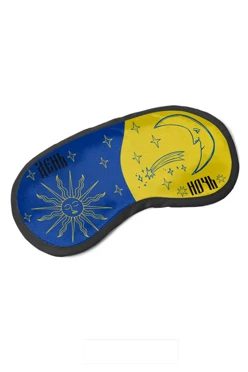 Маска для сна с принтом "Day and Night"#1