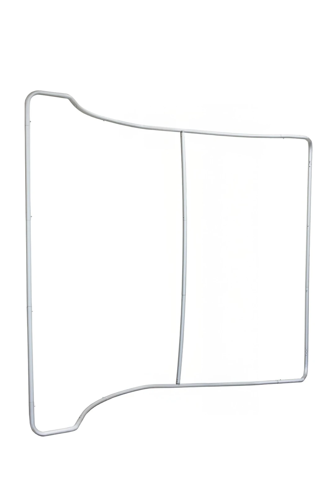 Купить мобильный тканевый стенд "Фрейм", изогнутая дуга, 350х230 см