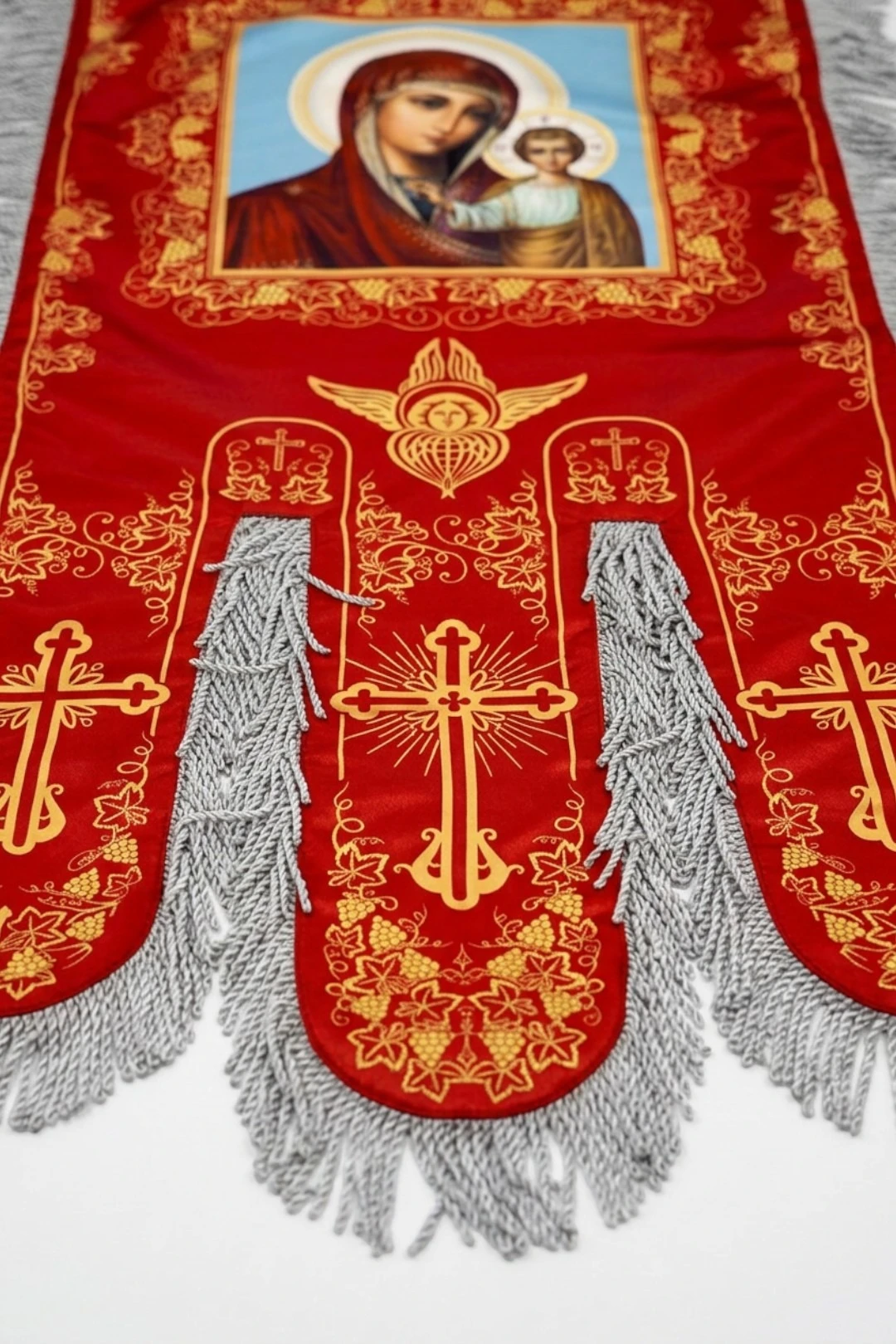 Купить хоругвь печатную 50х110 см "Our Lady of Kazan"