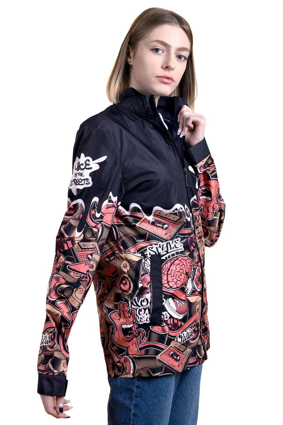 Купить Ветровку Дилан унисекс "Streets" Купить Ветровку Дилан унисекс "Streets"