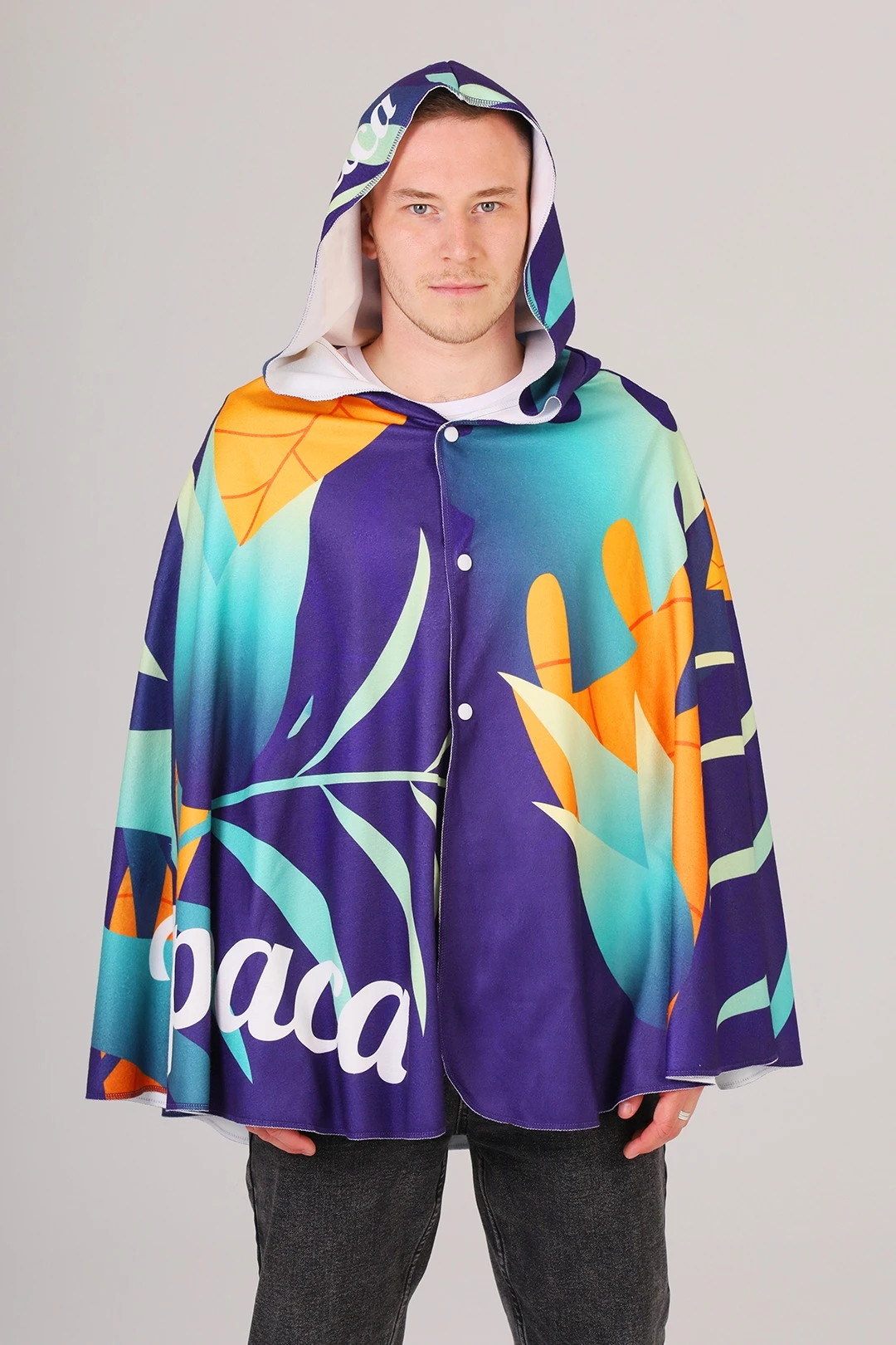 Плед-накидка Терраса из флиса с полной запечаткой#2 Плед-накидка Терраса из флиса с полной запечаткой#2