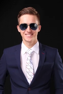 Купить галстук Слим мужской "Эпотос"