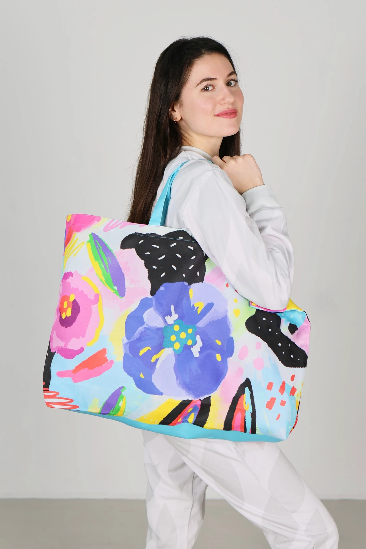 Сумка Комби из греты 50х40х10 см, печать с двух сторон#5