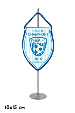 Купить вымпел щит печатный из атласа со шнуром, 10х15 см Купить вымпел щит печатный из атласа со шнуром, 10х15 см