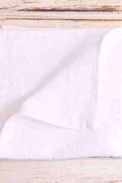 Купить полотенце махровое 30х30 см белое