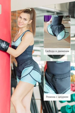 Шорты Бэтти женские с полной запечаткой#1